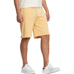 adidas neo Solid Color Lacing Casual Straight Shorts Unisex Yellow HS6825