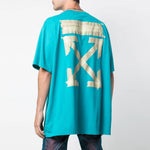 Off-White SS20 Diagonal Arrows Tape Short Sleeve OMAA038R201850023948