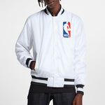 Nike SB x NBA Bomber Crossover Skateboard Casual Sports baseball uniform Jacket White AH3393-100