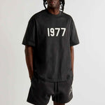 Fear of God Essentials SS22 1977 Logo Tee 'Iron' 125BT212000F