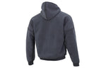 Men's adidas New Polar Fz Solid Color Reversible Athleisure Casual Sports Hooded Jacket Gray HG2076