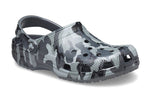 Crocs Beach Sandals Gray Camouflage Unisex 206454-0IE