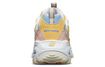 (WMNS) Skechers D'Lites 1.0 low running Shoes GS White/Yellow 13146-WYL