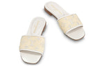 (WMNS) LOUIS VUITTON Revival Flat Mules 'Yellow' 1ABTVW