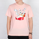 Nike AS M Nike Sportswear NSW Tee Shoe Printing Short Sleeve coral red CU6872-664