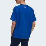 adidas originals Bg Trf out Tee Logo Printing Sports Round Neck Short Sleeve Blue GE6231