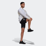 adidas Causual Sports Running Stand-up Collar Jacket Male White GP6487