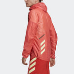 Men's adidas Reflective Windproof Logo Alphabet Hooded Jacket H11744