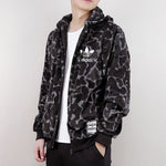 adidas originals Camouflage Stay Warm Hooded Jacket Brown CD1716
