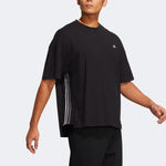 adidas Solid Color Sports Short Sleeve Tee 'Black' HC9979