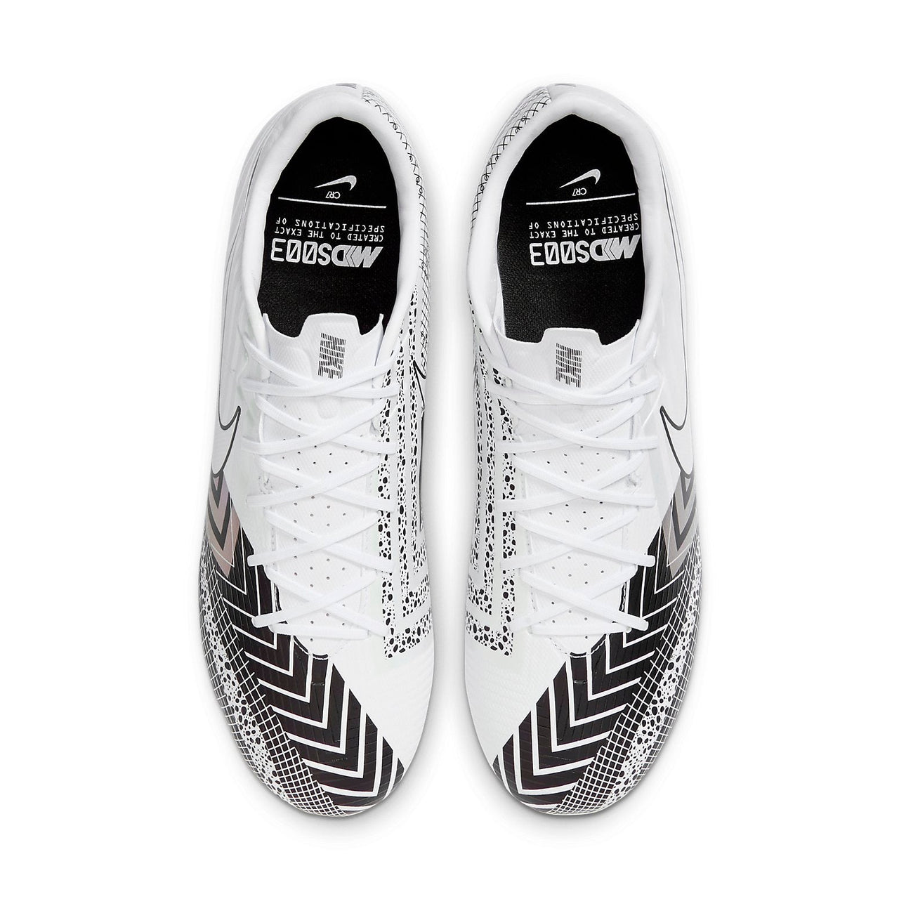 Nike VAPOR 13 ACADEMY MDS FG Firm Ground 'White Black' CJ1292-110