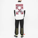 Off-White Mens Spider Arachno Arrow Print Sketch Logo Loose Short Sleeve OMAA038S201850010124