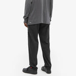 Air Jordan Embroidered Solid Color Drawstring Sports Pants Men's Black DA9834-010