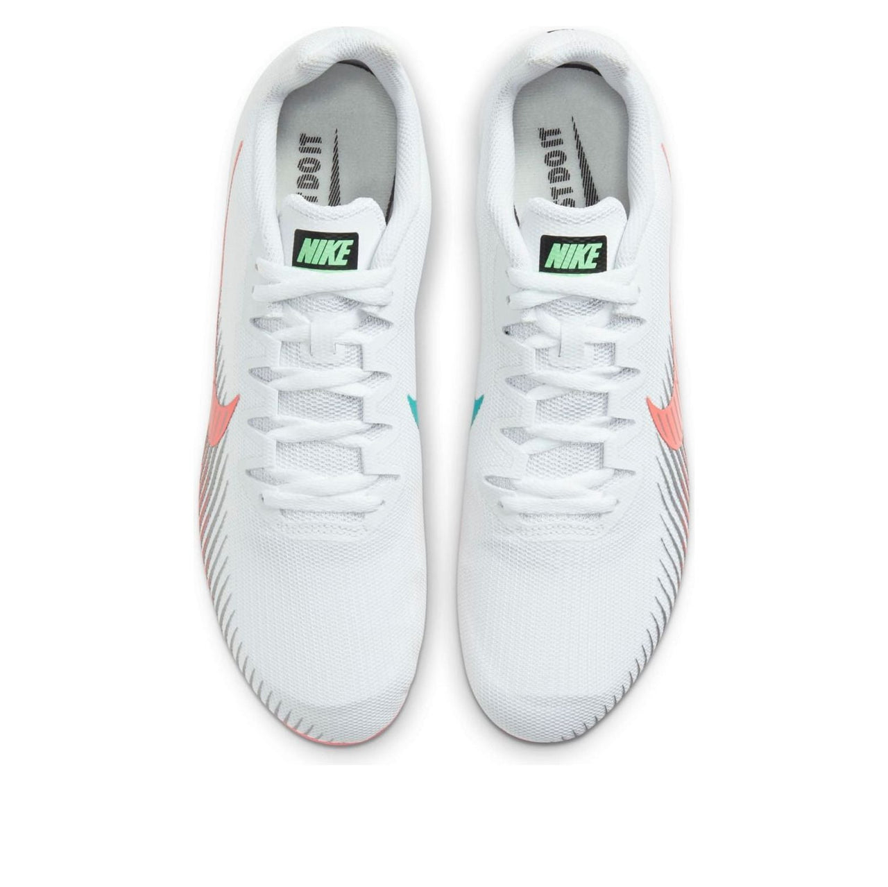 Nike Air Zoom Rival M 9 Spikes 'White Flash Crimson' AH1020-100