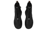 (WMNS) LOUIS VUITTON Ruby Flat Ranger Boots 'Black Plain' 1ABPS0