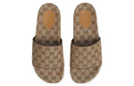 Gucci GG Canvas Slide Sandal 'Beige Monogram' 624695-H6320-9763