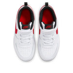 (PS) Nike Court Borough Low 2 'White Black Red' BQ5451-110