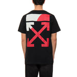 Off-White Back Arrow Printing Short Sleeve Black OMAA027S191850061020