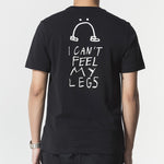 Men's Nike Smiling Face Casual Short Sleeve Black T-Shirt AO0624-010