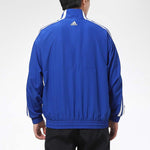 adidas T-MAC Classic Stripes Logo Half-Zipped Sports Jacket Men's Blue GH6689