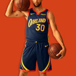 Nike NBA Stephen Curry Golden State Warriors Jersey City Edition Dark blue CN1729-421