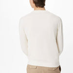 Men's LOUIS VUITTON x NIGO2 Crossover LV2 SS22 Dragon Cartoon Printing Pullover White 1A9GO3