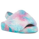 (WMNS) UGG Fluff Yeah Slide 'Blue Pink' 1131770-PID