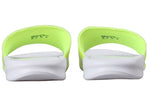 Nike Benassi JDI Print Fluorescence Yellow Slippers Volt-white CI5927-771