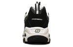 (WMNS) Skechers D Lites 1.0 Low Chunky Shoes Black 149463-BKW