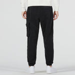 Air Jordan Casual Thicken Fleece Lined Bundle Feet Sports Pants Men's Black DV1568-010