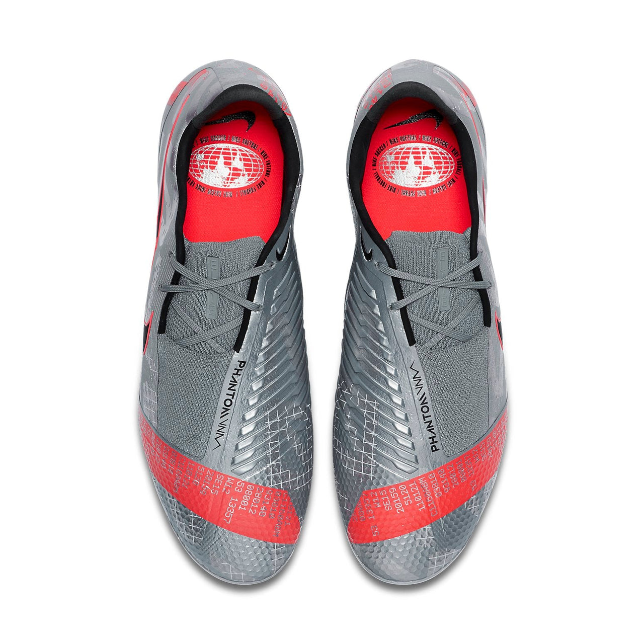 Nike Phantom Venom Elite AG Pro 'Metallic Bomber Grey Laser Crimson' AO0576-906