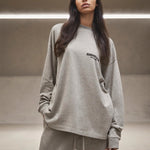 Fear of God Essentials SS22 Long Sleeve T-Shirt 'Dark Oatmeal' FOG-SS22-609