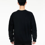 Men's Air Jordan Logo Printing Fleece Lined Stay Warm Sports Pullover Round Neck Black DJ0241-010