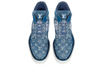 LOUIS VUITTON Oberkamp Ankle Boots 'Denim Monogram' 1A8JTT