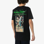 Off-White Skeleton Character Printing Short Sleeve Ordinary Version Black OMAA027R201850141088