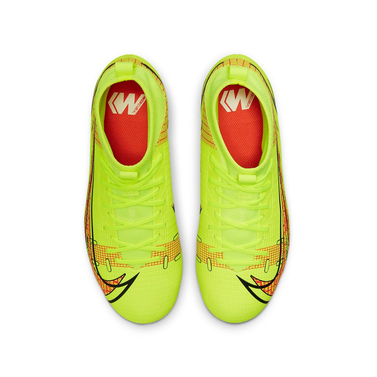 (GS) Nike JR Mercurial Superfly 8 Academy AG Artificial Grass 'Yellow Orange' CV0732-760