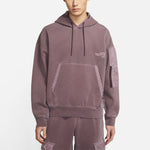 Air Jordan 23 Engineered Casual Sports Letter Logo Hooded Long Sleeve Sweater For Men Brown CV2768-255