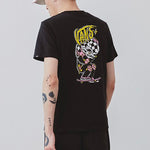 Vans Men's Artist Printed Round Neck Tee Black VN0A4P5EBLK