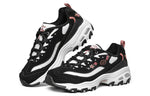 (WMNS) Skechers D'lites 1.0 'Black Floral' 66666325-BLK