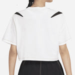 (WMNS) Nike Sportswear Swoosh Short Round-neck White DD5591-100