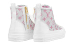 (WMNS) LOUIS VUITTON Stellar Ankle Sneakers 'Grey Pink White' 1A8NKH