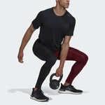adidas Sports Training Casual Round Neck Short Sleeve Black HC4230