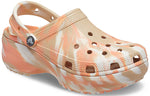 (WMNS) Crocs Classic Platformmarbled Clog 207176-2ZM