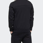 Men's adidas Sports Stylish Jacket Solid Color Black FM9344