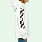 Off-White Dripping Arrows Print Hooded Sweatshirt OMBB057R20E300050110