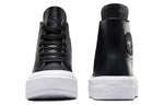 (WMNS) Converse Chuck Taylor All Star Cruise Hi platform trainers 'Leather Black' A06143C