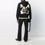 Off-White Men's SS21 Caravaggio Boy Print Oversized Black OMBB074S21FLE0021001