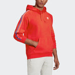 adidas originals 3Dtf 3 Stp Hood logo Printing raglan sleeve hooded Sports Pink Red Fluorescence GE6247