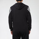 adidas M 3-Stripes Tape Full-Zip Sweatshirt Black GM6895