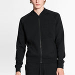 Men's LOUIS VUITTON SS21 Printing Long Sleeves Jacket Black 1A8HCS